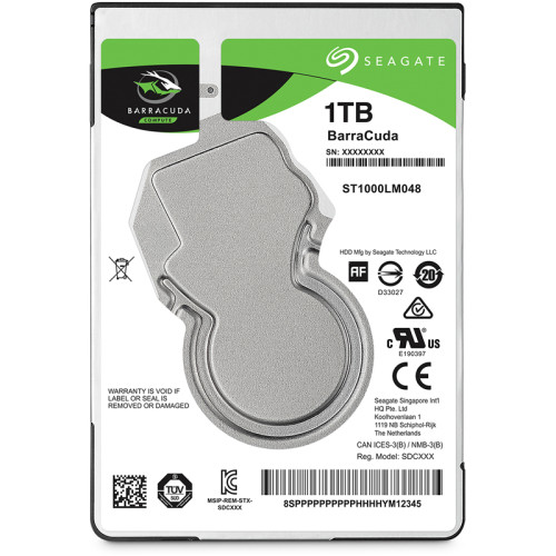 Жесткий диск/ HDD Seagate SATA 1Tb 2.5