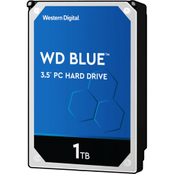 Жесткий диск/ HDD WD SATA3 1TB Blue 5400 RPM 64Mb 1 year warranty