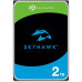 Жесткий диск/ HDD Seagate SATA 2Tb  SkyHawk  5400 rmp 6Gb/s 256Mb 1 year warranty (replacement ST2000VX008, ST2000VX015, WD23PURZ, ST2000VM003)