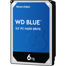 Жесткий диск/ HDD WD SATA3 6Tb Blue 5400 256Mb 3.5