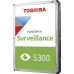 Жесткий диск/ HDD Toshiba SATA3 2Tb Surveillance S300 (SMR)  5400  128Mb 1 year warranty (replacement WD22PURZ,WD20PURZ)