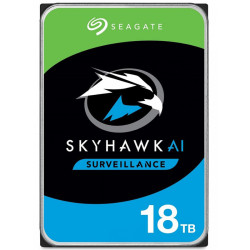 Жесткий диск/ HDD Seagate SATA 6Gb/s 18Tb SkyHawk AI 7200 256Mb 1 year warranty  (replacement WD181PURP)